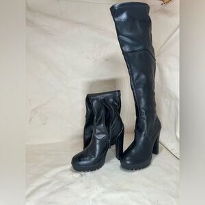 Guess women taylin over the knee narrow calf boots